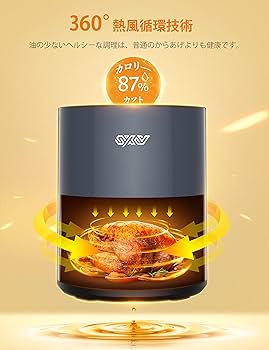Amazon.co.jp: Innsky ノンフライヤー 4L大容量 1-4人に適用